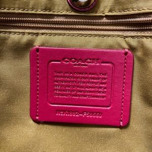 Coach Derby Leather Handbag